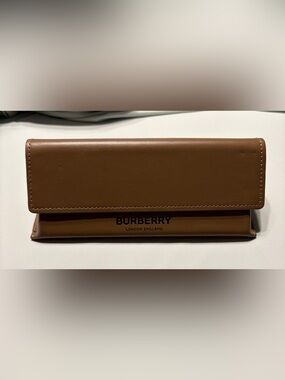 Burberry Tan Eyewear Case